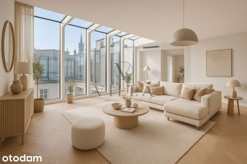 Penthouse w Luksusowej Kamienicy przy Mokotowskiej