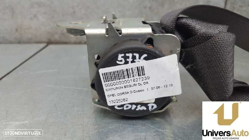 CINTO SEGURANÇA FRONTAL DIREITO OPEL CORSA D 2006 -13225282 - 3