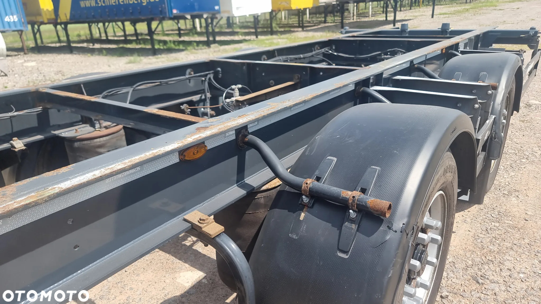 Schwarzmuller 25.500zł netto TANDEM BDF 7.45-7.80m SCHWARZMULLER DHL/DACHSER/DPD GÓRNY ZACZEP  2017ROK OPONY 385/55R22.5 HAMULCE TARCZOWE osie BPW ECO PLUS MOŻLIWOŚĆ TRANSPORTU - 9