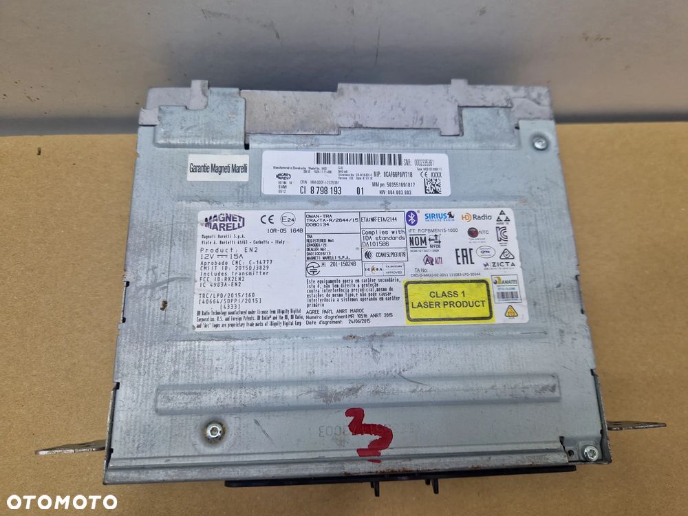 BMW F01 F02 F10 F20 F30 MINI F54 F60 RADIO ODTWARZACZ CZYTNIK CD 8792164 - 2
