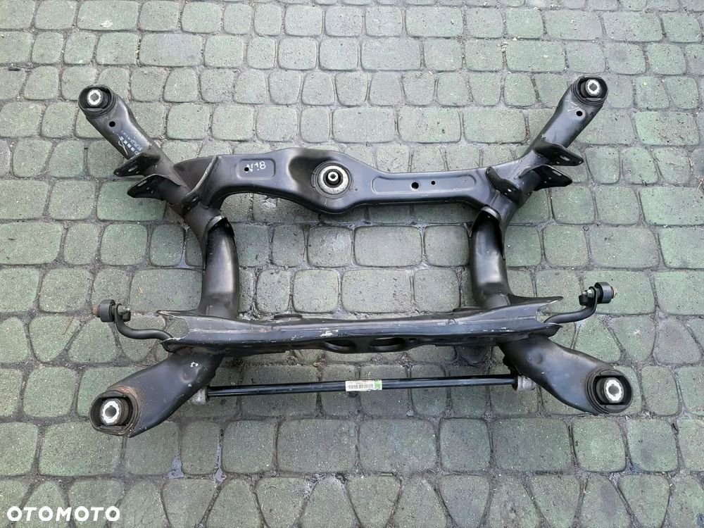 Tylna belka oś trawersa sanki kołyska Audi S4 A4 B8 S5 A5 Quatro 8K0505235AK Orginał bez rdzy super stan import italy - 2
