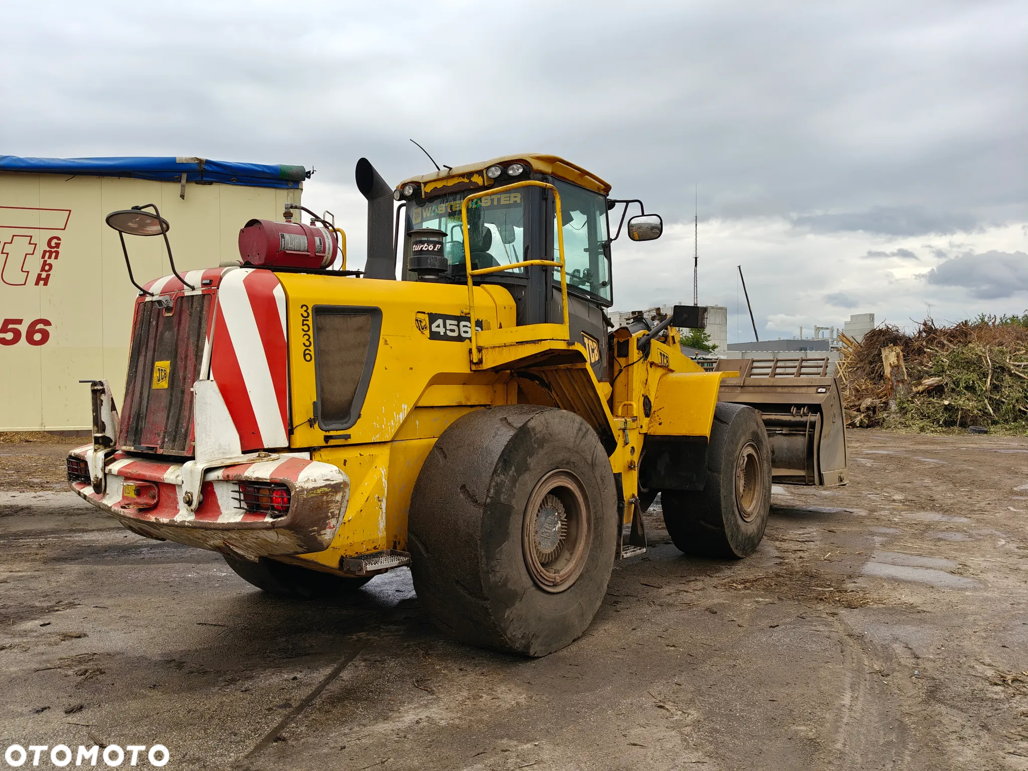 ŁADOWARKA CZOŁOWA KOŁOWA PRZEGUBOWA JCB 456 E 2009 Łyżka Wysokiego Wysypu - 6