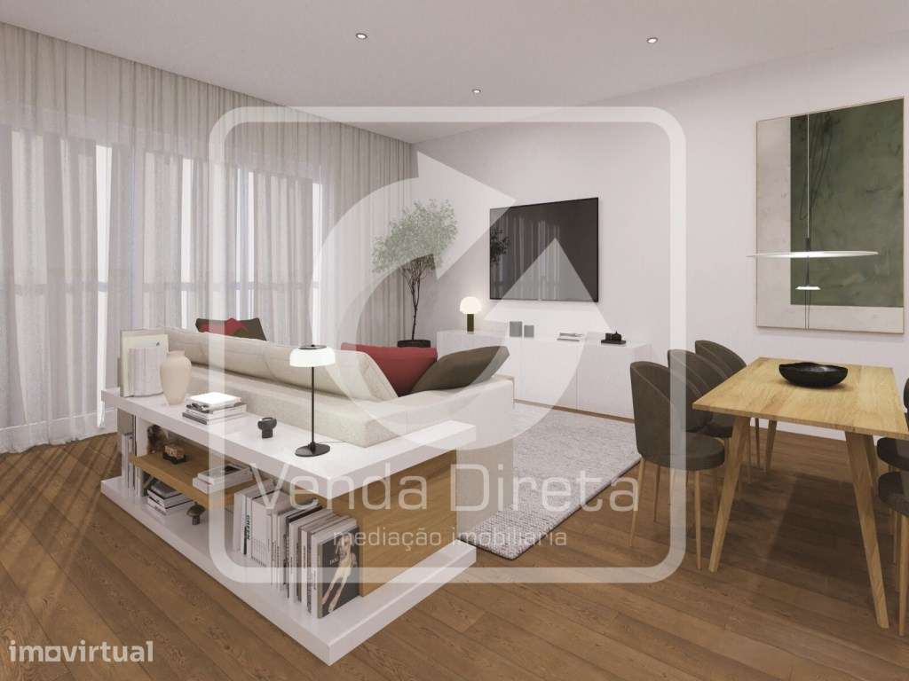 Apartamento T2 Novo com 120.05 m² | Parqueamento e Excelentes Acaba... - Grande imagem: 4/24
