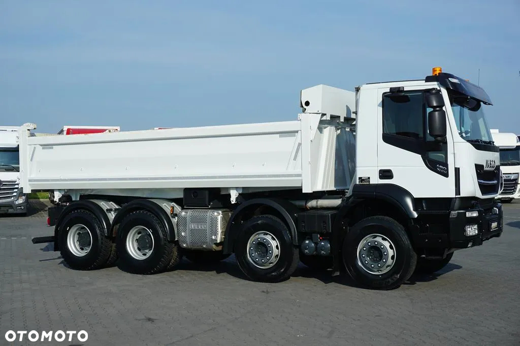 Iveco / TRAKKER / 480 / E 6 / WYWROTKA / 8 X 4 / HYDROBURTA / RETARDER - 34