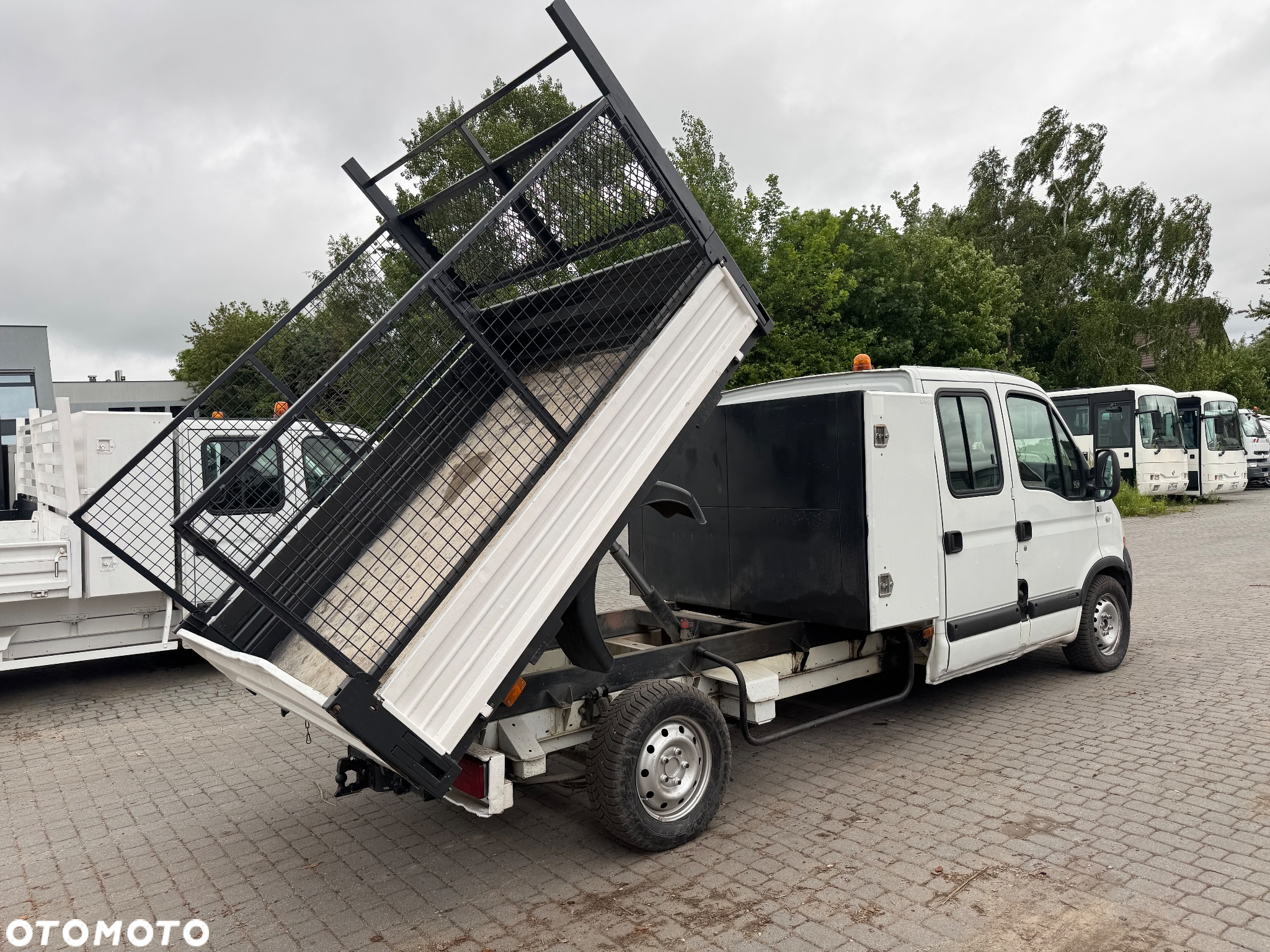 Renault Master 2009 r. Wywrotka Kiper Brygadówka 7 Osobowy Dubelkabina Dobelkabina Wywrot Doka - 4