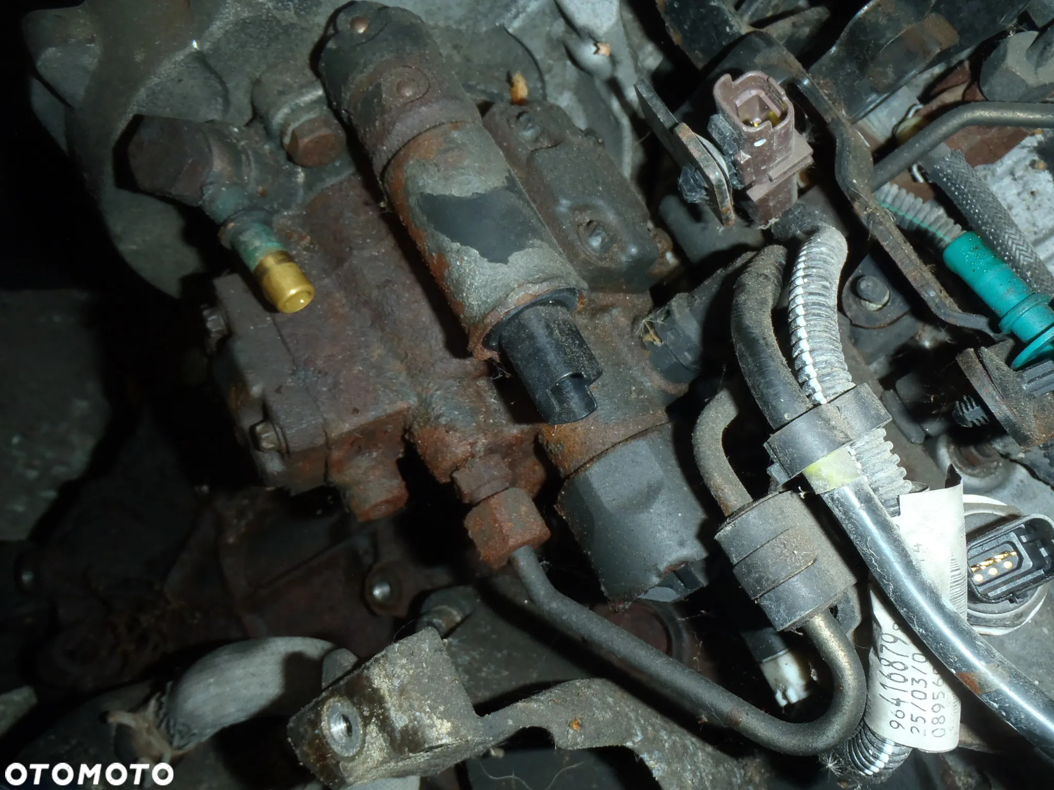 czujnik zawór regulator listwa przewód paliwa peugeot partner berlingo 206 2.0 hdi - 12