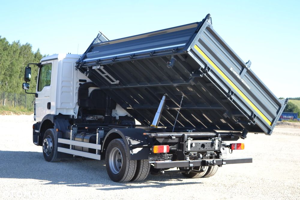 MAN TGM 15.290 Nowy 3-stronny WYWROT Kiper Wywrotka Blokada mostu Duża ładowność - 10