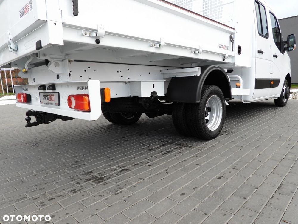 Renault MASTER WYWROTKA PODWÓJNA KABINA DOKA 6 MIEJSC TEMPOMAT LEDY BLIŹNIACZE KOŁA KLIMATYZACJA  145KM - 18