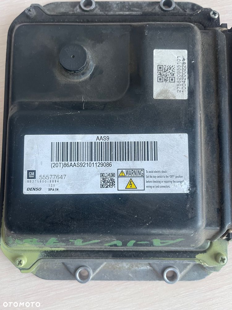 OPEL ASTRA J IV 1.7 KOMPUTER 55577647 AAS9 - 2