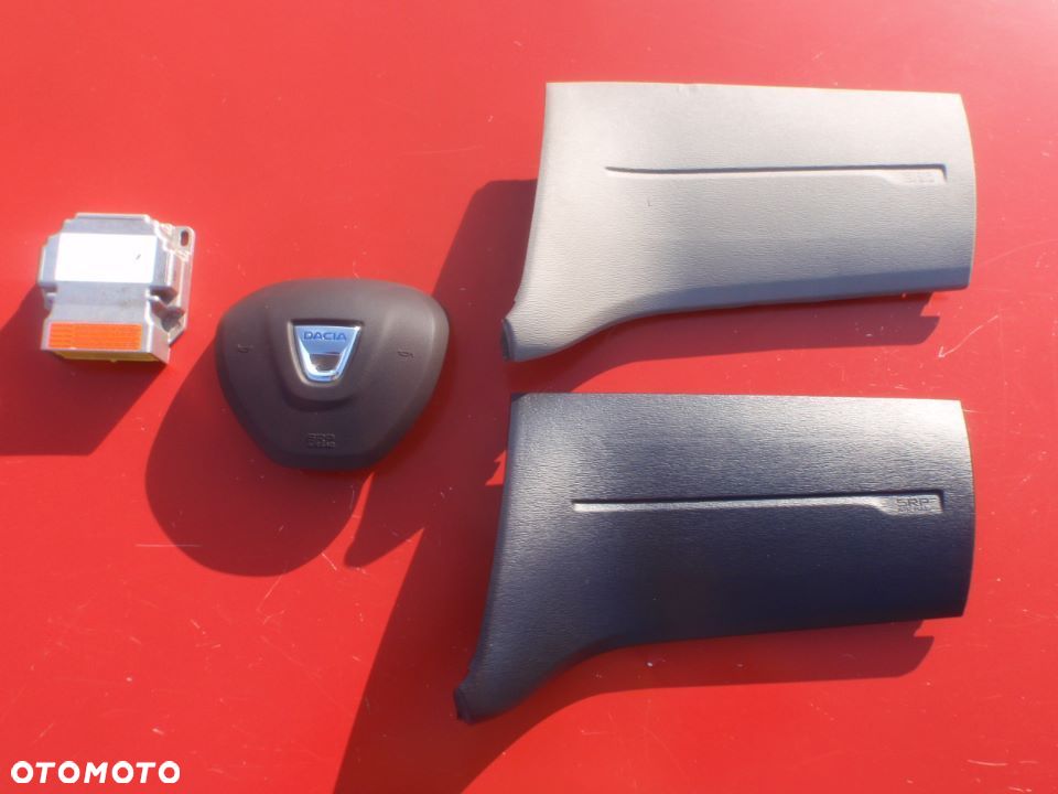 DACIA LODGY DOKKER LIFT AIRBAG PODUSZKI PODUSZKA AIR BAG ZASLEPKA DESKI - 1