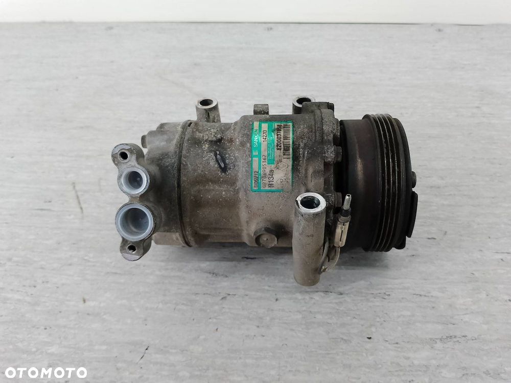 POMPA, SPRĘŻARKA KLIMATYZACJI RENAULT CLIO II LIFT 8200037058 SD6V12 1.2 - 1