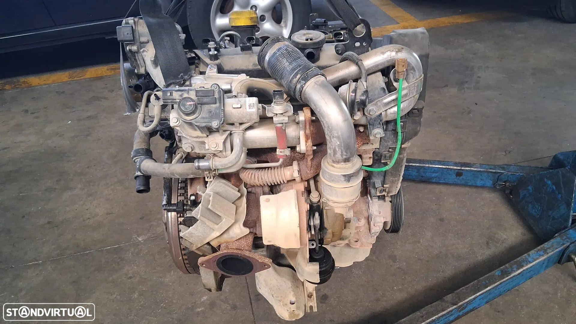 Motor Renault Megane III 1.5 DCI K9K836 com injeção - 3