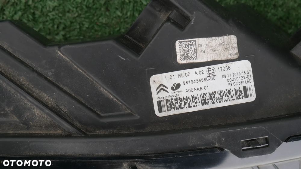 CITROEN BERLINGO IV 4 MASKA BŁOTNIKI LAMPY ZDERZAK DOLNA BELKA CHŁODNICE PAS PRZEDNI - 9