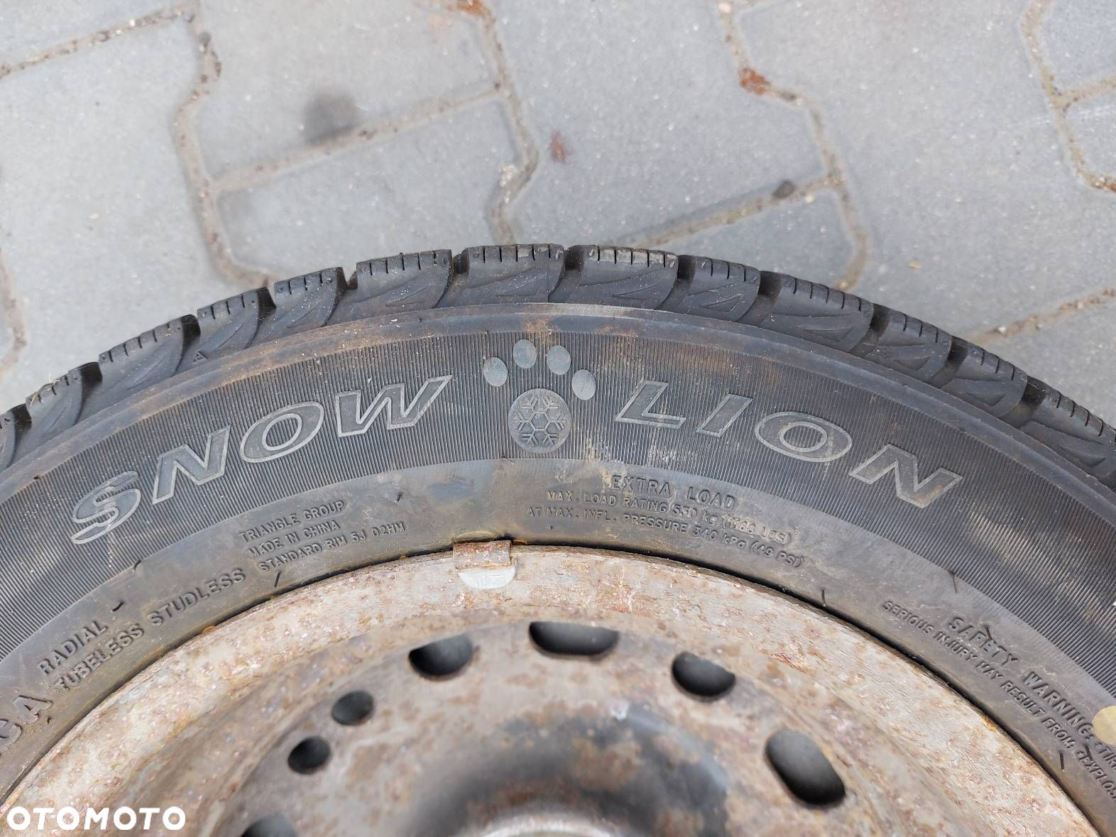 FELGI STALOWE 2 SZT 4x100 5,5Jx14 ET49 FI56,6 OPEL CORSA MERIVA - 8