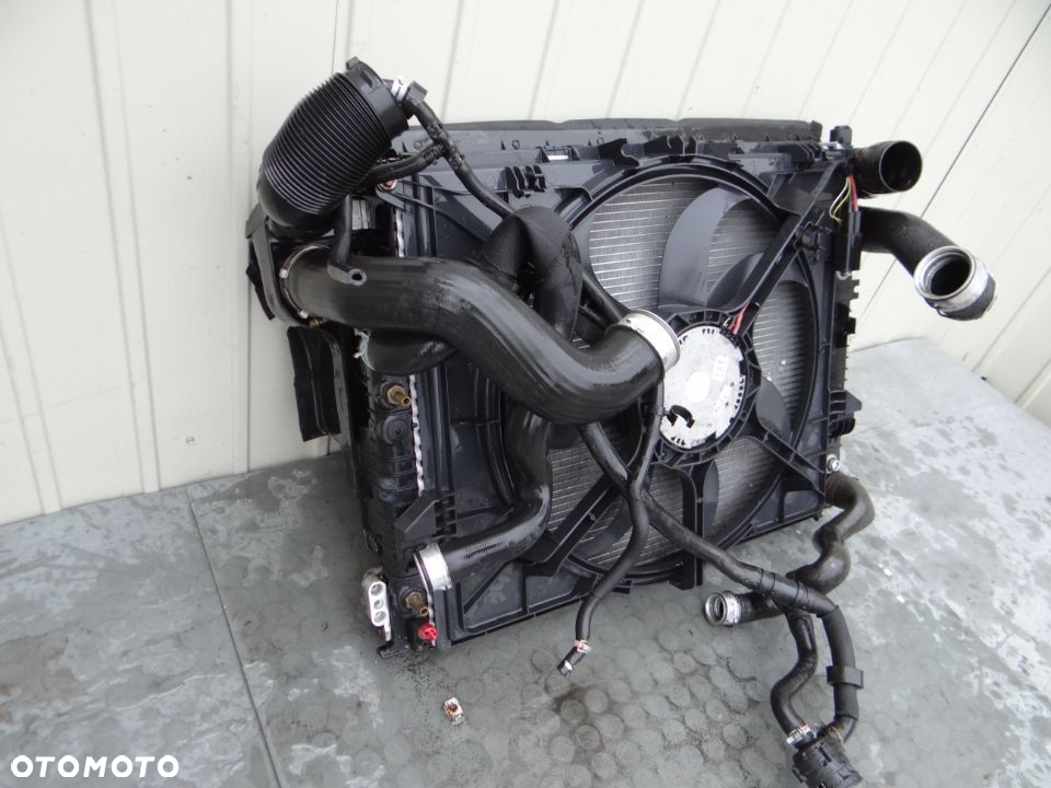 ML W164 3.0 CDI Chlodnice wentylator intercooler komplet - 7