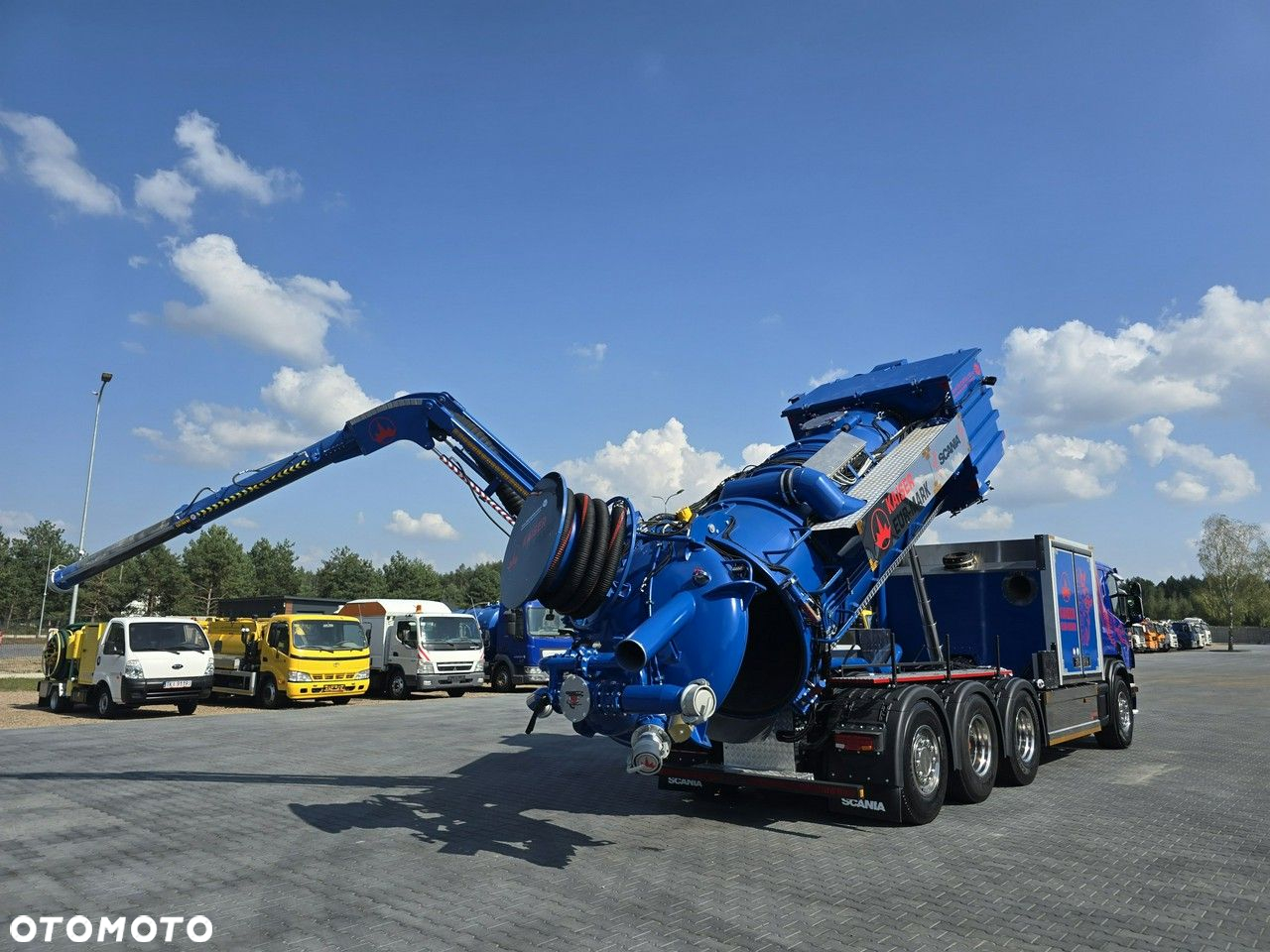 Scania EUR-MARK PL8 Ładowarka próżniowa ssąco-nadmuchowa - 2