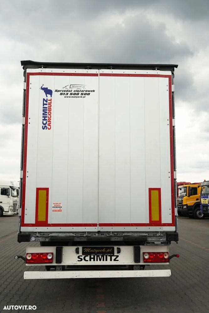 Schmitz Cargobull / SEMIREMORCĂ CU PRELATĂ (CURTAINSIDER) / STANDARD / CUTIE PENTRU PALETI / AXĂ RIDICABILĂ / - 12
