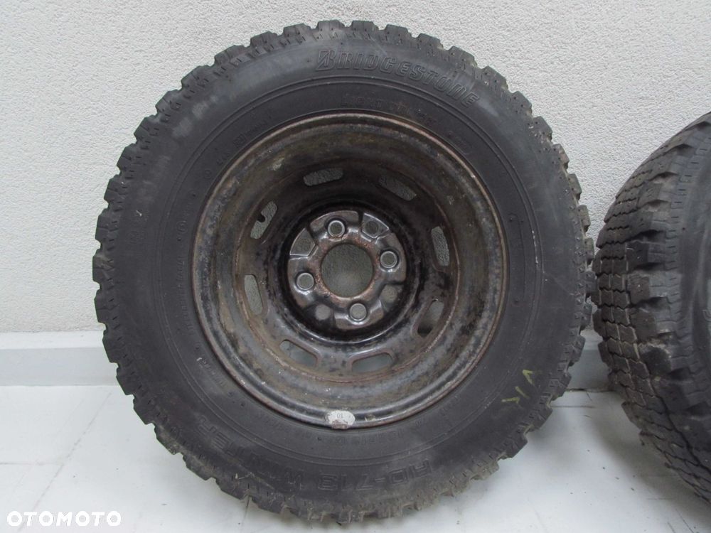 PIAGGIO PORTER HIJET QUARGO 04-16 KOLO FELGA STALOWA 4X110 4H12 155R12 - 6