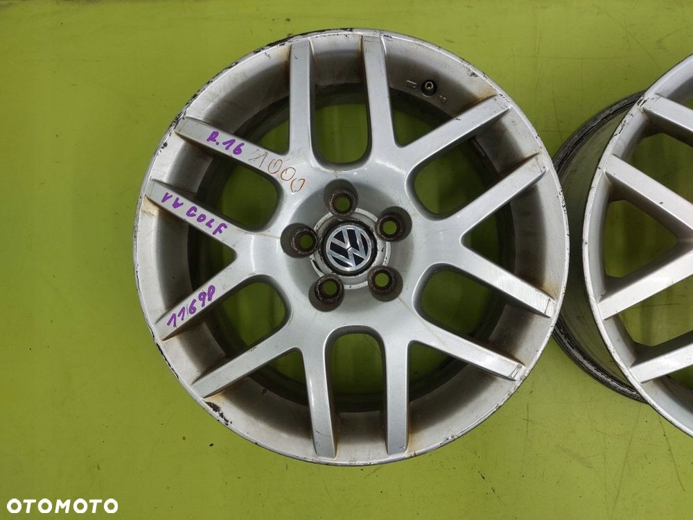 Alufelgi FELGI ALUMINIOWE SKODA VW BORA GOLF IV 97-03 6,5J 16 ET 42 5X100 - 3