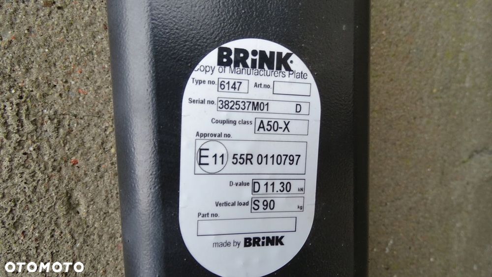 SKODA OCTAVIA III 5E5 H/B - hak holowniczy BRINK - 10