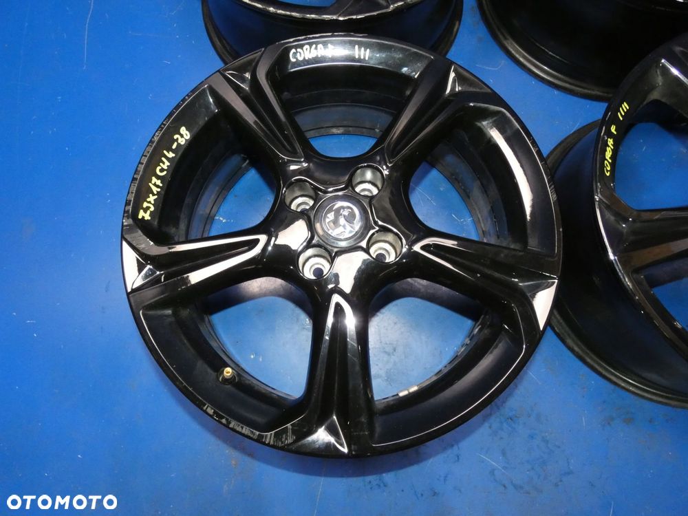 OPEL CORSA F FELGI ALUMINIOWE R17 17'' 4x108 ET-38 KOMPLET - 4