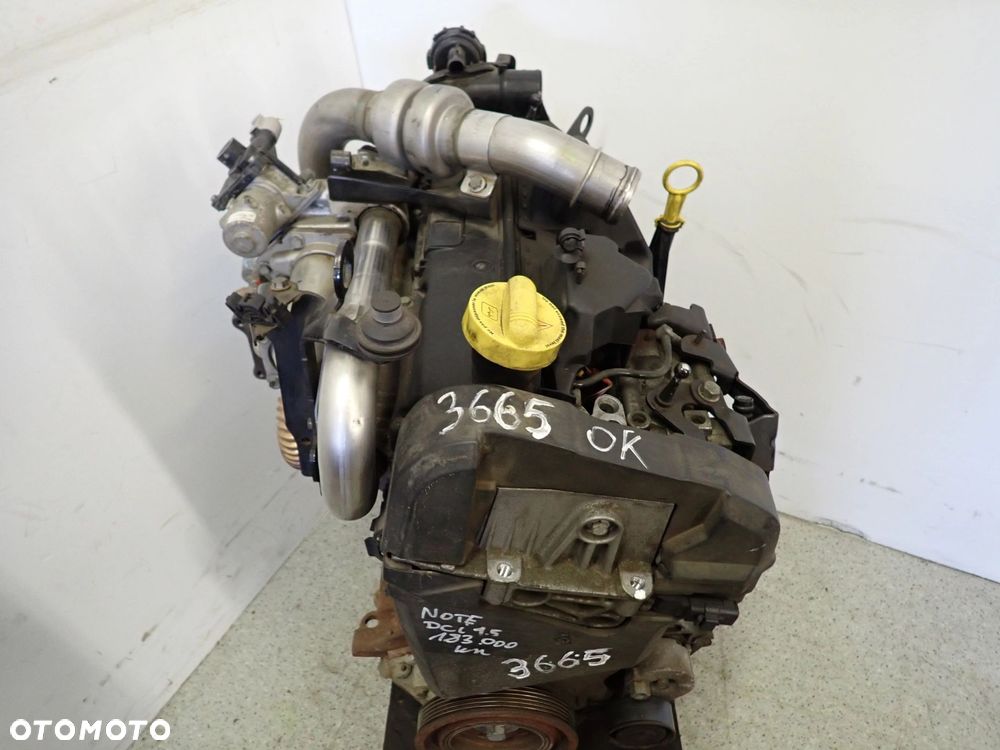 NOTE E11 06-09 1.5 DCI SILNIK MOTOR DIESEL - 4