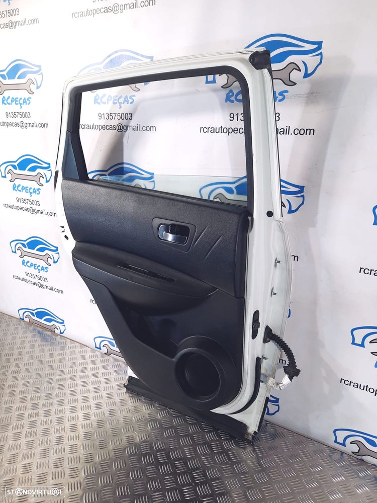 PORTA TRASEIRA TRÁS ESQUERDA NISSAN QASHQAI J10 H2101JD0MC QASHQAI +2 FECHO ELEVADOR MOTOR PUXADOR VIDRO - 4
