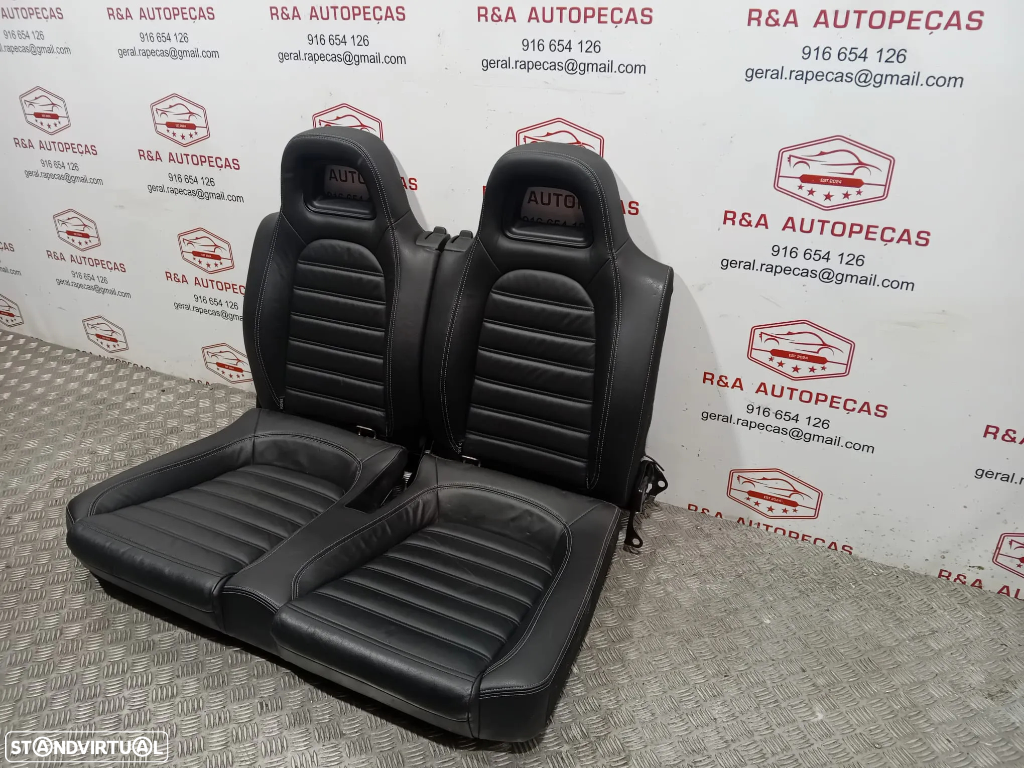 Conjunto de Bancos VW Scirocco em Pele - 5