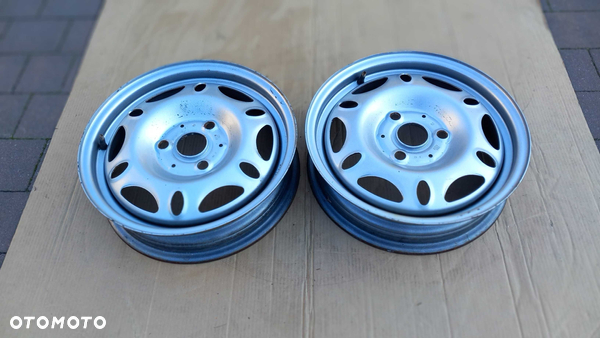 Felgi 2 szt.oryg. SMART 4Jx15 , 3x112.5, ET27, przednie