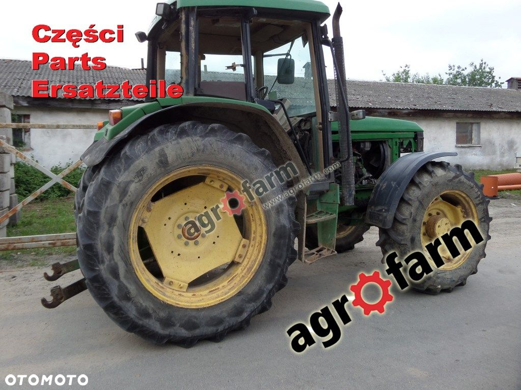 John Deere 6210 części, skrzynia biegów, silnik - 3
