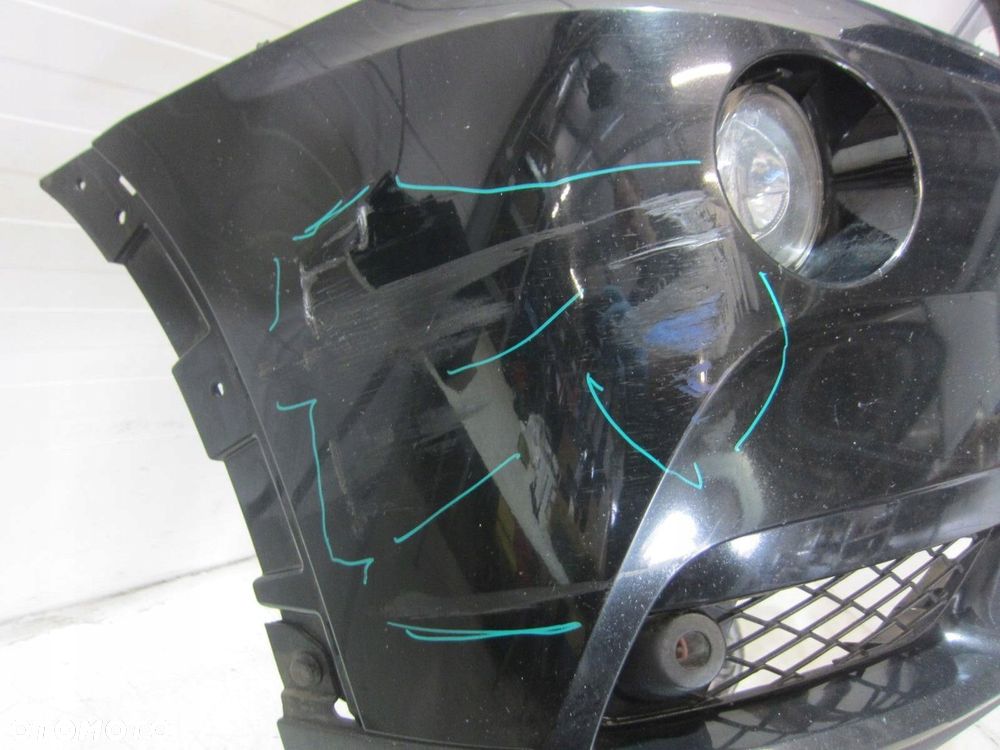 BMW X3 F25 ZDERZAK PRZEDNI PRZÓD 668 CZARNY PDC PRZED LIFT 7210451 - 9