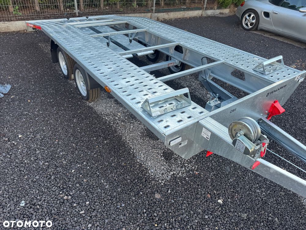 TEMARED CAR PLUS 450/2 Łamana Laweta do Przewozu samochodów 2700KG - 3