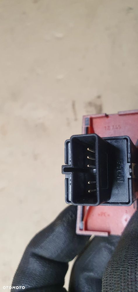 Przełącznik świateł awaryjnych Opel Vectra C 24441250 - 4