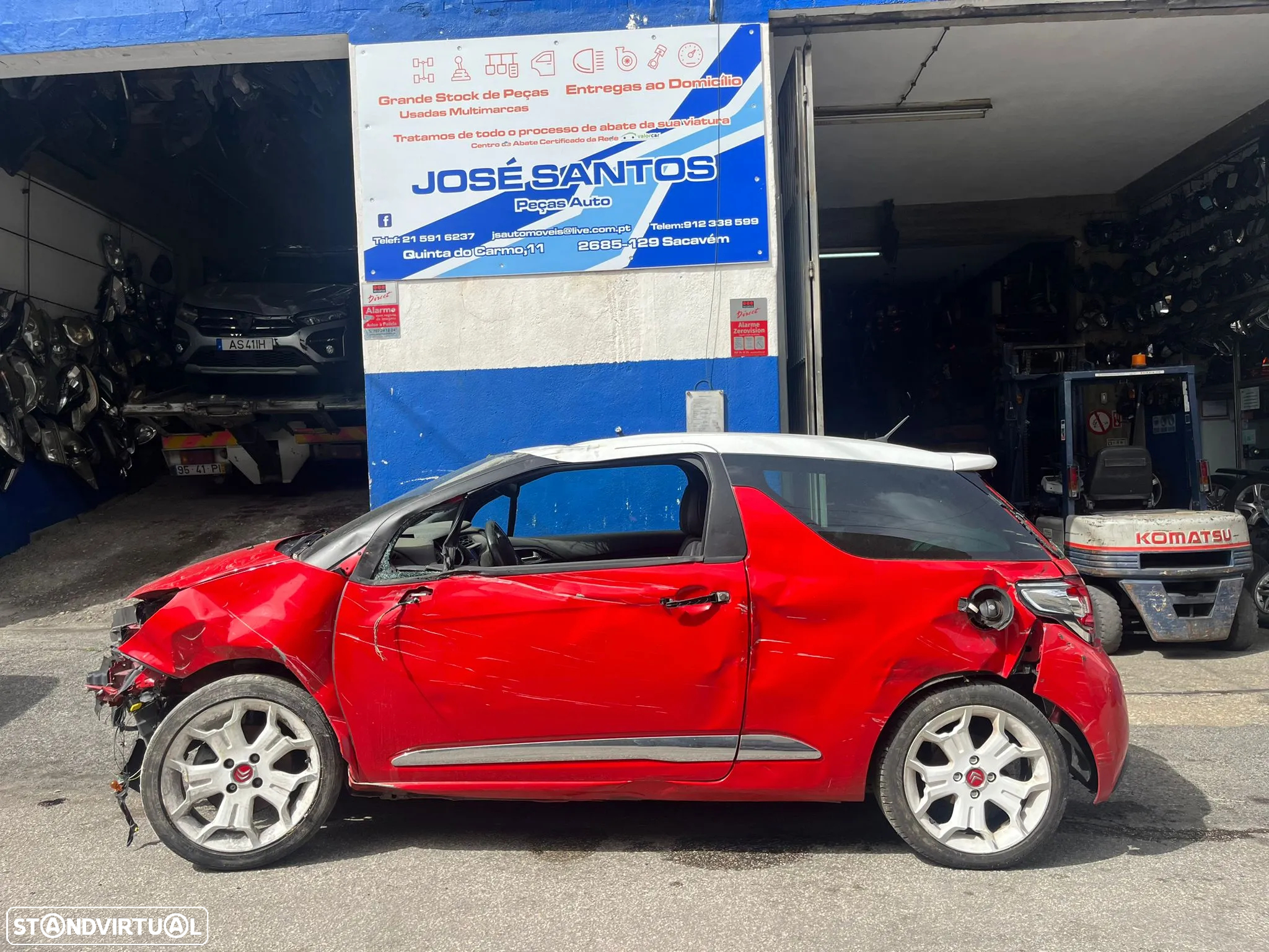 Citroen DS DS3 1.6 HDI 2009 - 2016 (Para Peças) - 2