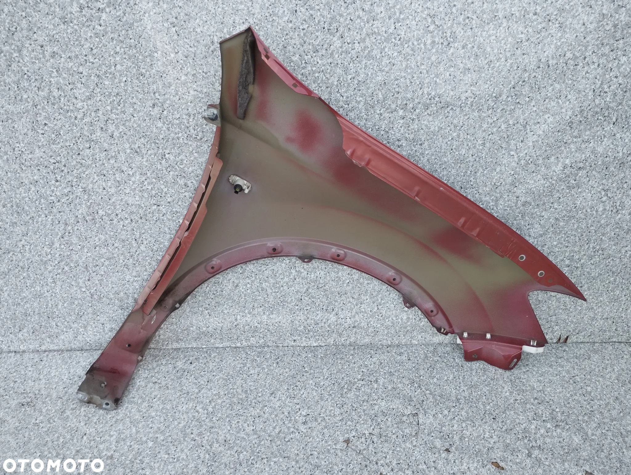 Nissan Qashqai I Lift J10 09-13r błotnik lewy przód przedni - 3
