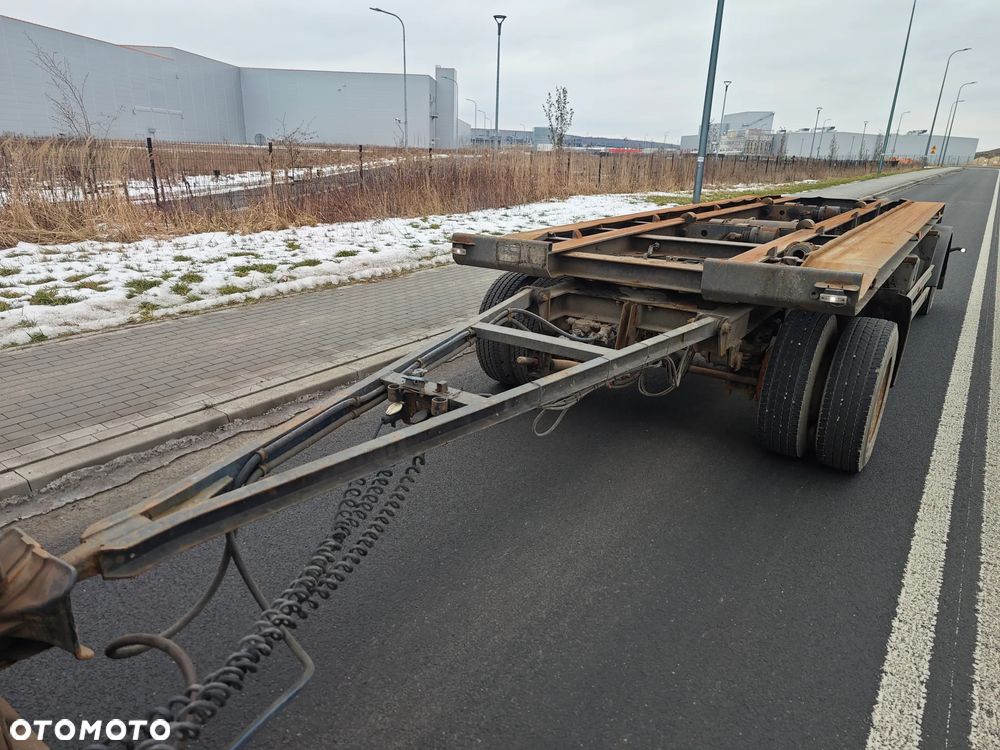 Polkon PRZYCZEPA POLKON PK-183 DO HAKOWCA ZŁOMU DO TROCIN DO TRANSPORTU KONTENERÓW ROLNICZA NA DUŻE KONTENERY - 12