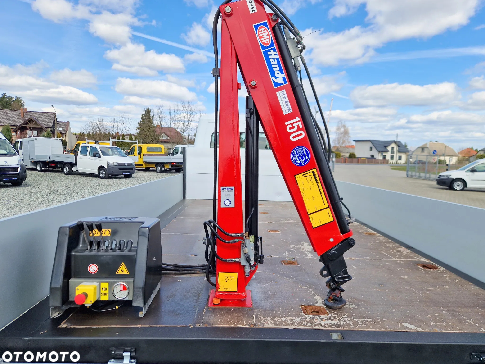 Renault MASTER 2,3 DCI 165 KONNA SKRZYNIA 4,1M HDS HMF 830 KG KLIMA BLIŻNIAKI DO 3,5T 157T/KM PRZEBIEGU GWARANCJA - 35