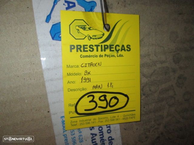 Caixa Direcao S/REF0390 CITROEN BX 1991 1,1I - 2