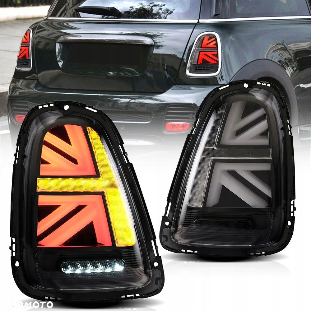 lampy tyl kpl vland full led smoke union tuning mini cooper r56 r57 r58 r59 - 1