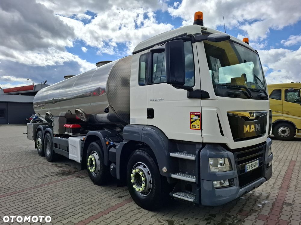 MAN TGS 35.460 8x4 Cysterna dowóz wody asenizacja pompa - 8