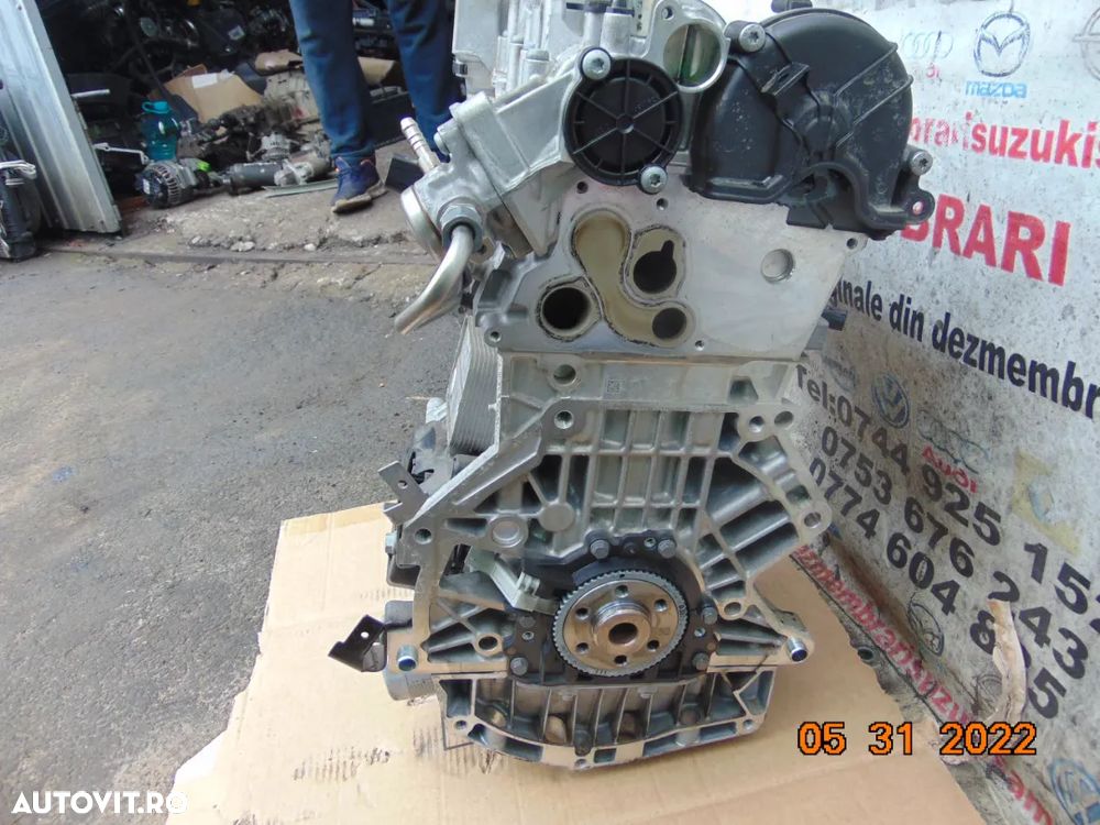 Motor VW 1.0 tgi DBY golf 7 polo t cross skoda fabia rapid octavia seat arona ibiza leon audi a1 sc - 3