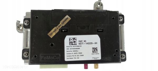 MODUŁ STEROWNIK TELEMATIC FORD FUSION MK2 LIFT KS7T-14G229-AH