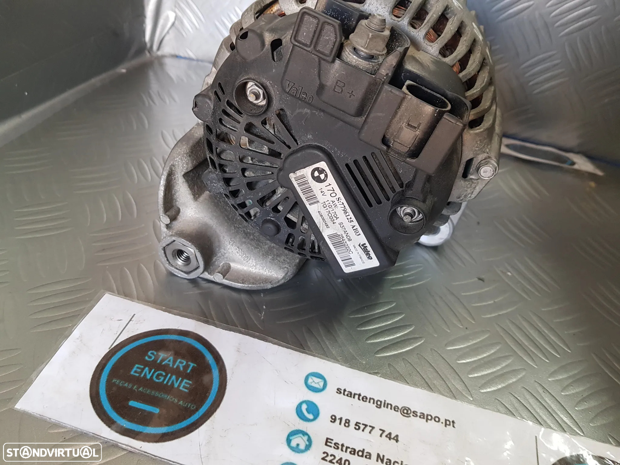 Alternado BMW Vários modelos E90 E91 E87 E82 E60 E61 E46 E36 F20 F21 F36 X1 X3 F48 E84 F10 F11 MINI F54 F55 F56 F57 - 2