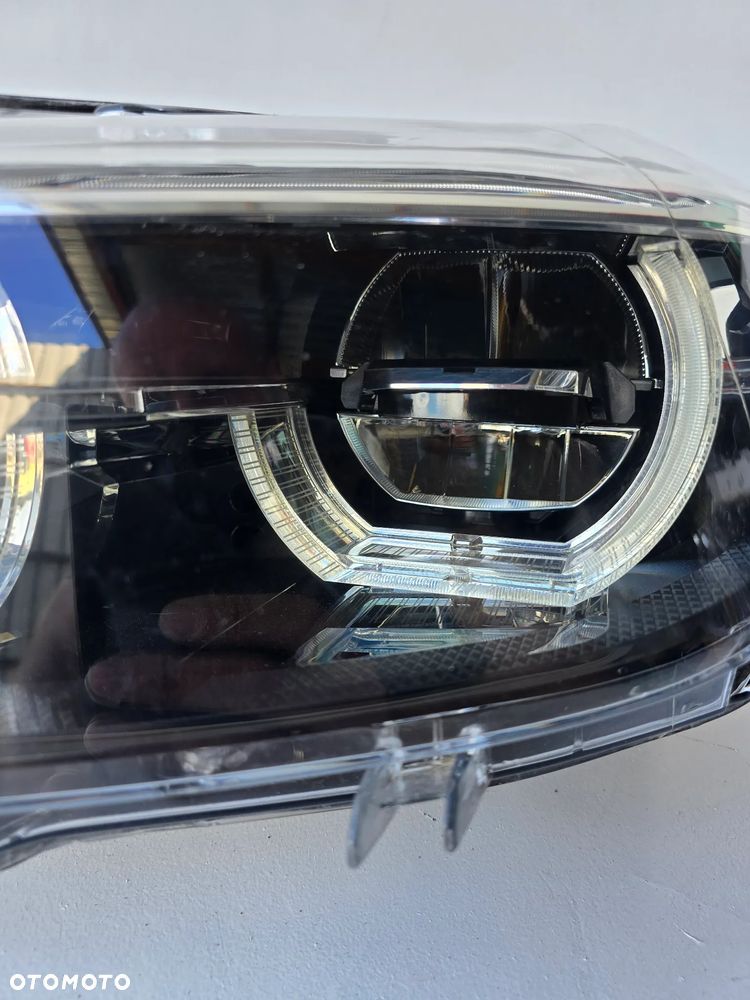 BMW 3 F30 F31 LCI LIFT LAMPA LEWA PRZÓD LED ADAPTIVE BLACK 8739565 - 3