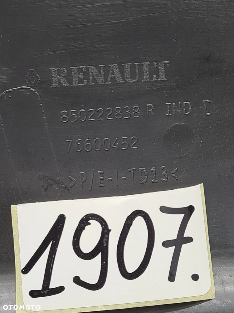 Dacia Lodgy 12-22r 850222838R zderzak zderzaka tył tylny - 7