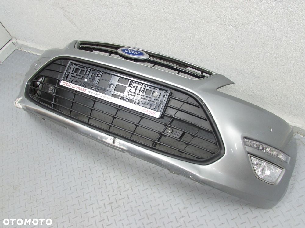 FORD MONDEO MK4 IV LIFT 10-14 ZDERZAK PRZOD Z PDC I DRL + HALOGENY KPL H6 HIPNOTIC SILVER - 14