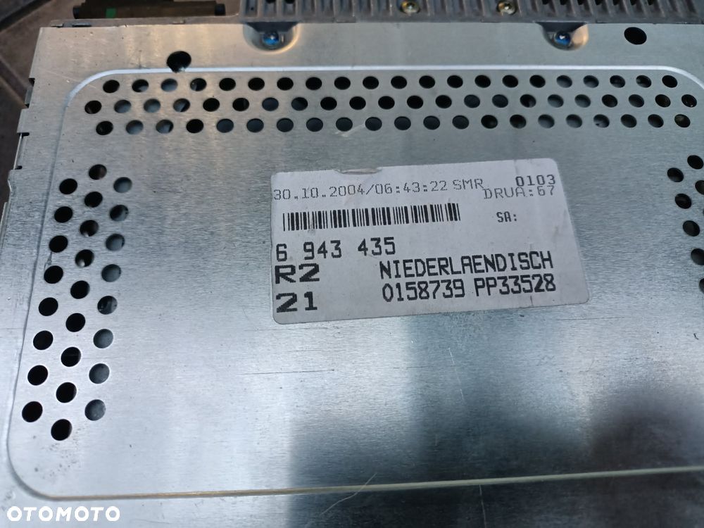 Radio radioodtwarzacz BMW E46 CD Business 6943435 - 2