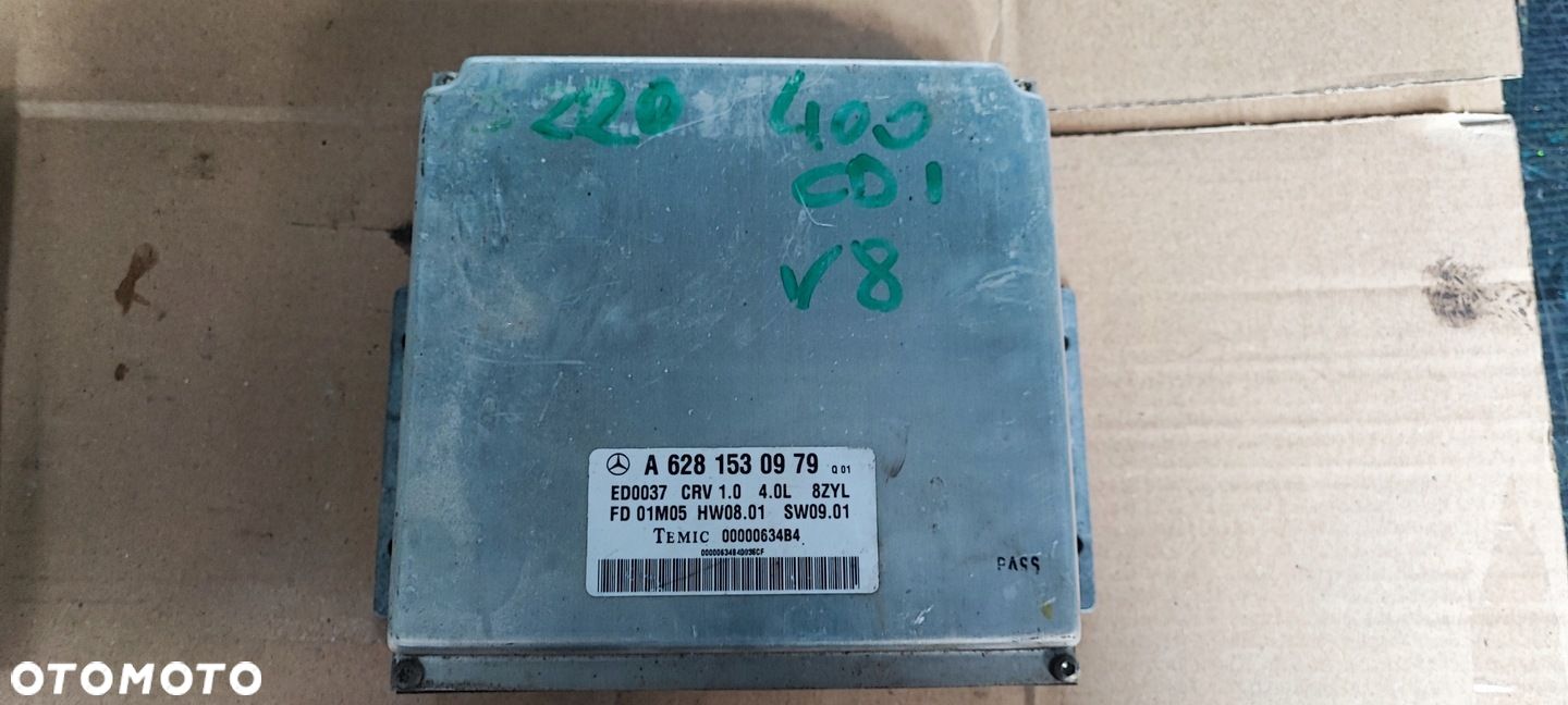 KOMPUTER MERCEDES W220 W211 ML W163 4.0 CDI A6281530979 - 1
