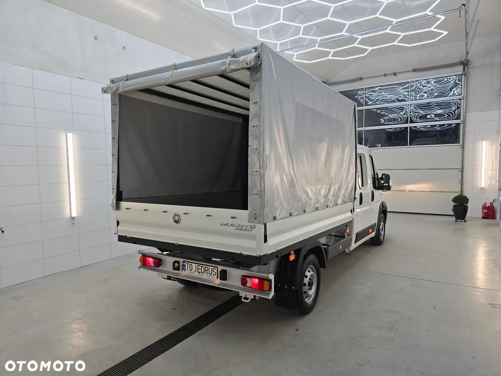 Fiat DUCATO 19Tyś km DOKA MAXI 7-OSOBOWY + 855Kg Ładownośc NAJLEPSZY SINIK 2,3 IVECO 140KM SALON PL STAN JAK NOWY NOWY NOWY 19Tyś km SERWIS ASO FIAT DO OSTATNIEGO Km KOŁA16 Cali KLIMA ELEKTRYKA WZMOCNIONE ZAWIESZENIE - 6