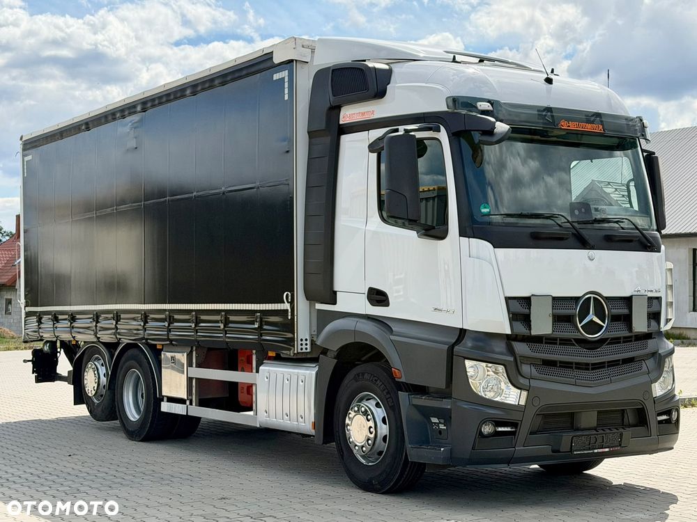 Mercedes-Benz ACTROS 2540 / FIRANKA / WINDA / 18 EUROPALET / EURO 6 / AUTOMAT / 14 450 KG ŁADOWNOŚCI / 2018 ROK - 2